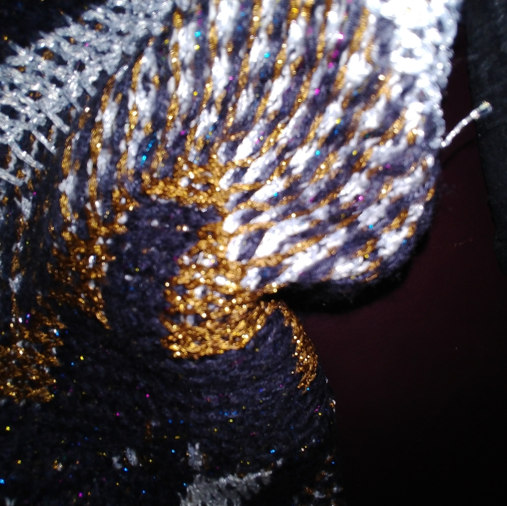 Metallic Detail Aztec Sweater - Picture 8 of 8